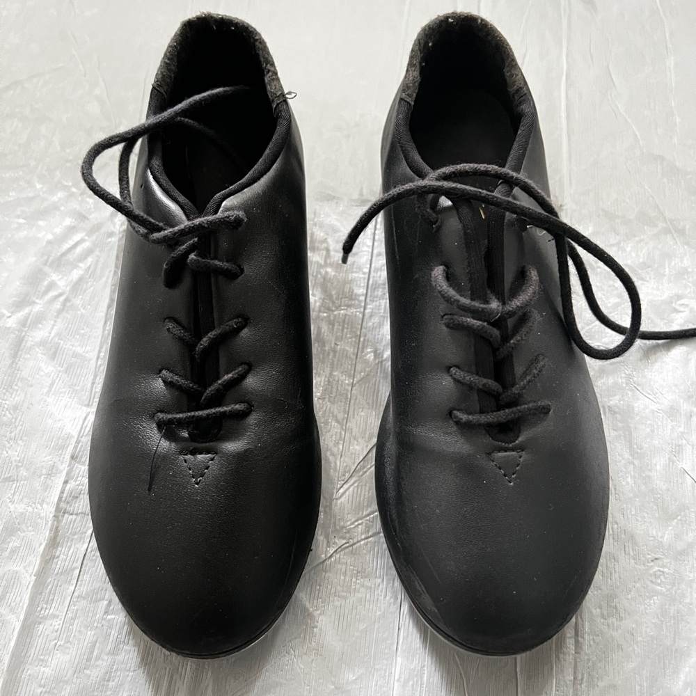 So Danca dance shoes Oxford Lace Up Tap black Children Size 13 M